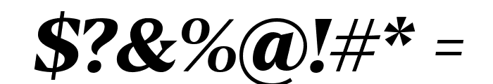 Blaak Bold PERSONAL USE Italic Font OTHER CHARS