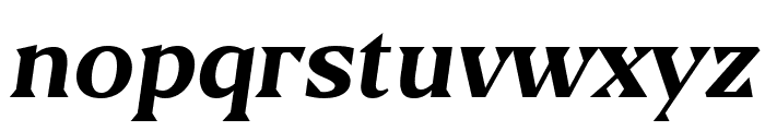 Blaak Bold PERSONAL USE Italic Font LOWERCASE