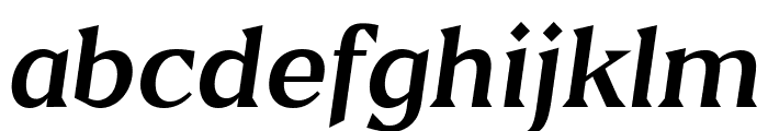 Blaak Regular PERSONAL USE Italic Font LOWERCASE