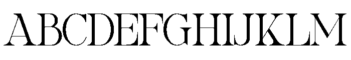 Blacen Font UPPERCASE