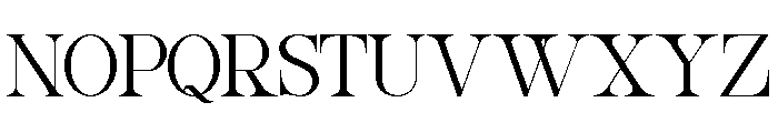 Blacen Font UPPERCASE