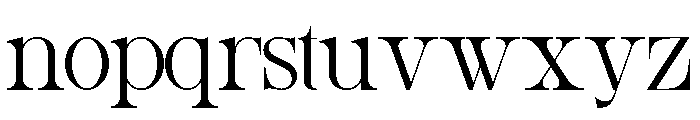 Blacen Font LOWERCASE