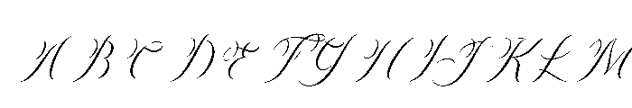 Blacglona Italic Italic Font UPPERCASE