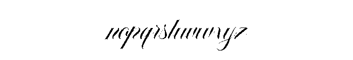 Blacglona Italic Italic Font LOWERCASE