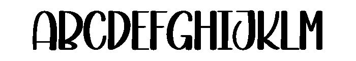 Black Alphabet Font UPPERCASE