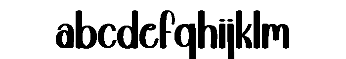 Black Alphabet FONT