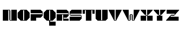 Black Circuit Demo Font LOWERCASE
