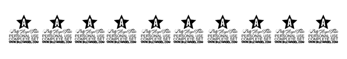 Black Jack Personal Use Regular Font OTHER CHARS