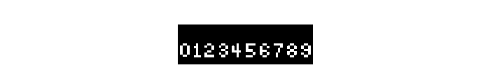 Black Label Pixel Font OTHER CHARS