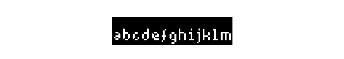 Black Label Pixel FONT