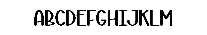Black Magic1 Font UPPERCASE