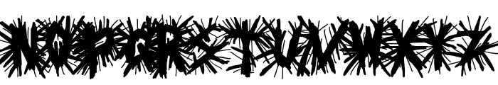 Black Metal Church Font UPPERCASE