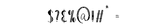 Black Monday Font OTHER CHARS