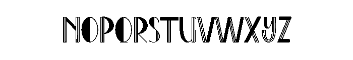 Black Monday Font UPPERCASE