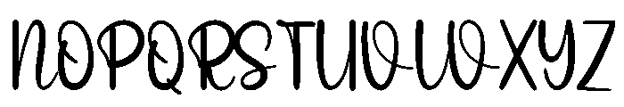 Black Pastel1 Font UPPERCASE