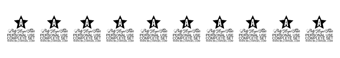 Black Pearl Personal Use Font OTHER CHARS