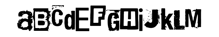 Black Rat Punk Band FONT