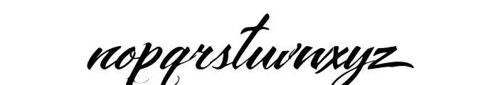 Black Rose Studio Swash Font LOWERCASE