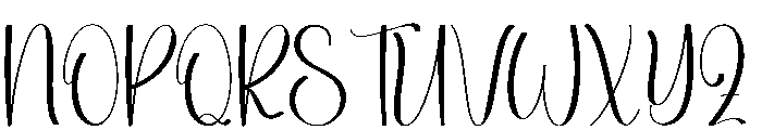 Black Sample Font UPPERCASE