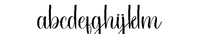 Black Sample FONT