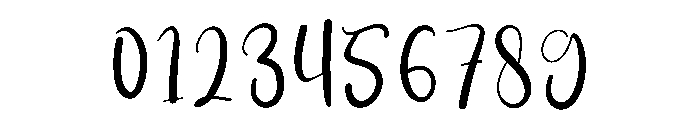 Black Signature Font OTHER CHARS