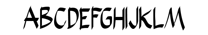 Black Smith Font UPPERCASE