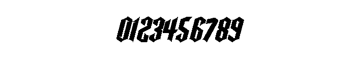 Black Storm Font OTHER CHARS