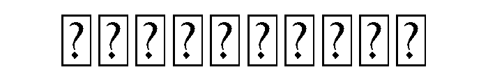 Black String DEMO Font OTHER CHARS