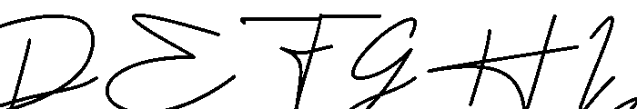 Black String Slim DEMO Font UPPERCASE