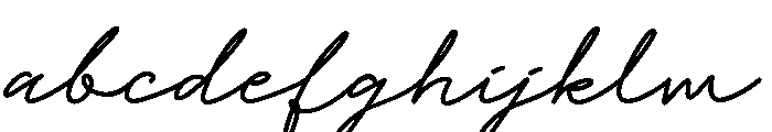 Black String Slim DEMO FONT