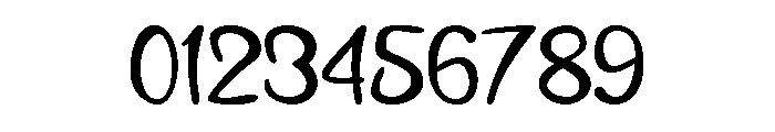 Black Stroke Normal Font OTHER CHARS