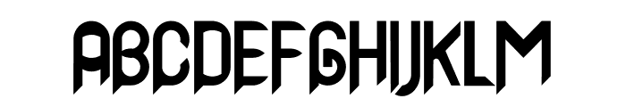 Black Swan Font UPPERCASE
