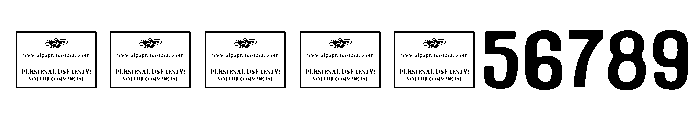 Black Thorn Free Regular Font OTHER CHARS