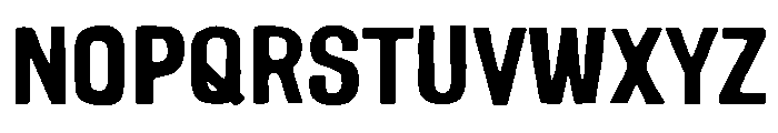 Black Thorn Free Regular Font UPPERCASE