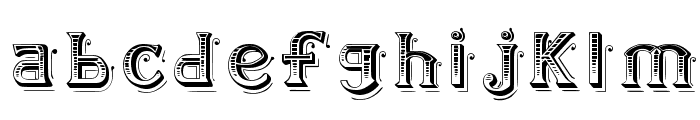 BlackAngel Font LOWERCASE