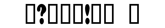 BlackBeard Font OTHER CHARS