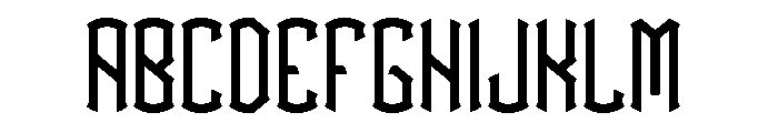 BlackDrops Font UPPERCASE