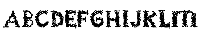 BlackGrapes-Regular Font UPPERCASE