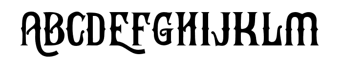 BlackHeatFreeDemo Font LOWERCASE