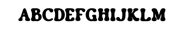 BlackRadiantDemo Font UPPERCASE