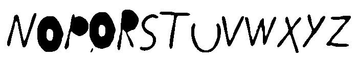 Black_Letters Font UPPERCASE