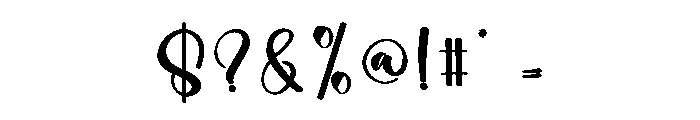 Blackboard2 Font OTHER CHARS