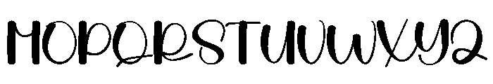 Blackboard2 Font UPPERCASE