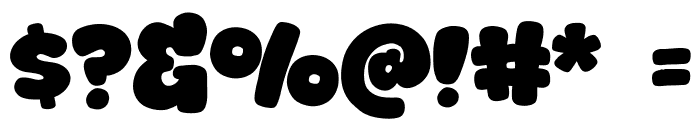 Blackbold Font OTHER CHARS