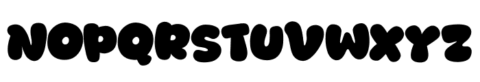 Blackbold Font UPPERCASE