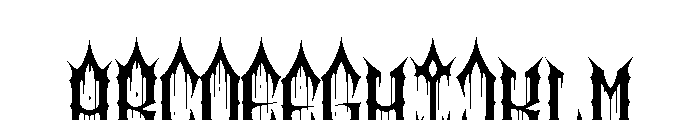 Blackchapel FONT