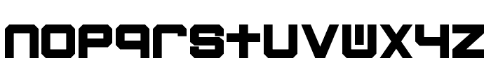 Blacked Demo Font LOWERCASE