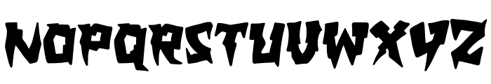 Blackfang Font UPPERCASE