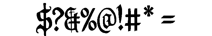 Blackflag Armada PERSONAL USE Regular Font OTHER CHARS