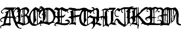 Blackflag Armada PERSONAL USE Regular Font UPPERCASE